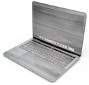 Smooth Gray Wood - Skin Decal Wrap Kit Compatible with the Apple MacBook Pro, Pro with Touch Bar or Air (11", 12", 13", 15" & 16" - All Versions Available)