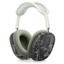 Smooth Black Marble - Full Body Skin Decal Wrap Kit for Apple AirPods Pro Max