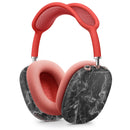 Smooth Black Marble - Full Body Skin Decal Wrap Kit for Apple AirPods Pro Max