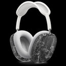 Smooth Black Marble - Full Body Skin Decal Wrap Kit for Apple AirPods Pro Max