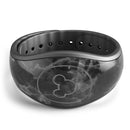 Smooth Black Marble - Full Body Skin Decal Wrap Kit for Disney Magic Band