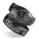 Smooth Black Marble - Full Body Skin Decal Wrap Kit for Disney Magic Band