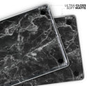 Smooth Black Marble // Skin Decal Wrap Kit Compatible with the Apple MacBook Pro, Pro with Touch Bar or Air (11, 12, 13, 15 & 16" - All Versions Available)