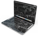 Smooth Black Marble // Skin Decal Wrap Kit Compatible with the Apple MacBook Pro, Pro with Touch Bar or Air (11, 12, 13, 15 & 16" - All Versions Available)