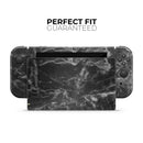 Smooth Black Marble // Skin Decal Wrap Kit for Nintendo Switch Console & Dock, Joy-Cons, Pro Controller, Lite, 3DS XL, 2DS XL, DSi, or Wii - Vinyl Skin Wrap for Nintendo Switch 2, OLED, Lite, Pro Controller, Wii & Classic Handhelds