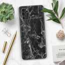 Smooth Black Marble - Premium Vinyl Skin Decal for Samsung Galaxy S25 Ultra, S24, S23, S22 & All Galaxy S Models