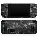Smooth Black Marble // Vinyl Skin Wrap for Steam Deck OLED & Steam Deck (LCD) — Soft Matte or Ultra Gloss