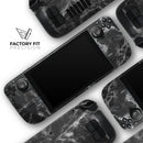 Smooth Black Marble // Vinyl Skin Wrap for Steam Deck OLED & Steam Deck (LCD) — Soft Matte or Ultra Gloss