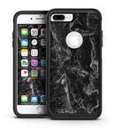 Smooth Black Marble - iPhone 7 or 7 Plus Commuter Case Skin Kit