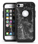 Smooth Black Marble - iPhone 7 or 7 Plus Commuter Case Skin Kit