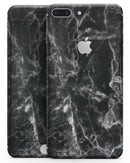 Smooth Black Marble - Skin-kit for the iPhone 8 or 8 Plus