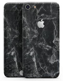 Smooth Black Marble - Skin-kit for the iPhone 8 or 8 Plus