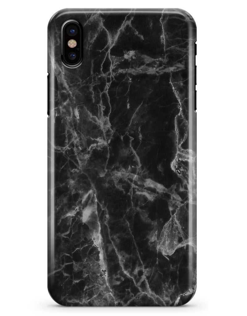 Smooth Black Marble - iPhone X Clipit Case