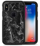 Smooth Black Marble - iPhone X OtterBox Case & Skin Kits