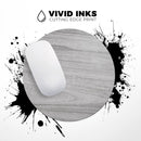 Smooth Gray Wood// WaterProof Rubber Foam Backed Anti-Slip Mouse Pad for Home Work Office or Gaming Computer Desk