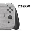 Smooth Gray Wood // Skin Decal Wrap Kit for Nintendo Switch Console & Dock, Joy-Cons, Pro Controller, Lite, 3DS XL, 2DS XL, DSi, or Wii - Vinyl Skin Wrap for Nintendo Switch 2, OLED, Lite, Pro Controller, Wii & Classic Handhelds