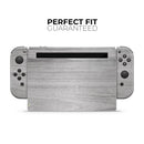 Smooth Gray Wood // Skin Decal Wrap Kit for Nintendo Switch Console & Dock, Joy-Cons, Pro Controller, Lite, 3DS XL, 2DS XL, DSi, or Wii - Vinyl Skin Wrap for Nintendo Switch 2, OLED, Lite, Pro Controller, Wii & Classic Handhelds