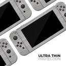 Smooth Gray Wood // Skin Decal Wrap Kit for Nintendo Switch Console & Dock, Joy-Cons, Pro Controller, Lite, 3DS XL, 2DS XL, DSi, or Wii - Vinyl Skin Wrap for Nintendo Switch 2, OLED, Lite, Pro Controller, Wii & Classic Handhelds