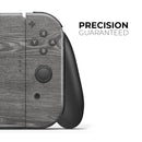 Smooth Gray Wood V2 // Skin Decal Wrap Kit for Nintendo Switch Console & Dock, Joy-Cons, Pro Controller, Lite, 3DS XL, 2DS XL, DSi, or Wii - Vinyl Skin Wrap for Nintendo Switch 2, OLED, Lite, Pro Controller, Wii & Classic Handhelds