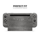 Smooth Gray Wood V2 // Skin Decal Wrap Kit for Nintendo Switch Console & Dock, Joy-Cons, Pro Controller, Lite, 3DS XL, 2DS XL, DSi, or Wii - Vinyl Skin Wrap for Nintendo Switch 2, OLED, Lite, Pro Controller, Wii & Classic Handhelds
