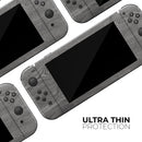 Smooth Gray Wood V2 // Skin Decal Wrap Kit for Nintendo Switch Console & Dock, Joy-Cons, Pro Controller, Lite, 3DS XL, 2DS XL, DSi, or Wii - Vinyl Skin Wrap for Nintendo Switch 2, OLED, Lite, Pro Controller, Wii & Classic Handhelds