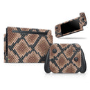 Snake Skin Pattern V1 // Skin Decal Wrap Kit for Nintendo Switch Console & Dock, Joy-Cons, Pro Controller, Lite, 3DS XL, 2DS XL, DSi, or Wii - Vinyl Skin Wrap for Nintendo Switch 2, OLED, Lite, Pro Controller, Wii & Classic Handhelds