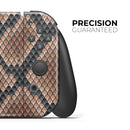Snake Skin Pattern V1 // Skin Decal Wrap Kit for Nintendo Switch Console & Dock, Joy-Cons, Pro Controller, Lite, 3DS XL, 2DS XL, DSi, or Wii - Vinyl Skin Wrap for Nintendo Switch 2, OLED, Lite, Pro Controller, Wii & Classic Handhelds