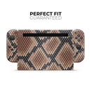 Snake Skin Pattern V1 // Skin Decal Wrap Kit for Nintendo Switch Console & Dock, Joy-Cons, Pro Controller, Lite, 3DS XL, 2DS XL, DSi, or Wii - Vinyl Skin Wrap for Nintendo Switch 2, OLED, Lite, Pro Controller, Wii & Classic Handhelds