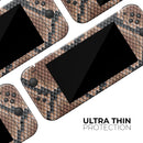 Snake Skin Pattern V1 // Skin Decal Wrap Kit for Nintendo Switch Console & Dock, Joy-Cons, Pro Controller, Lite, 3DS XL, 2DS XL, DSi, or Wii - Vinyl Skin Wrap for Nintendo Switch 2, OLED, Lite, Pro Controller, Wii & Classic Handhelds
