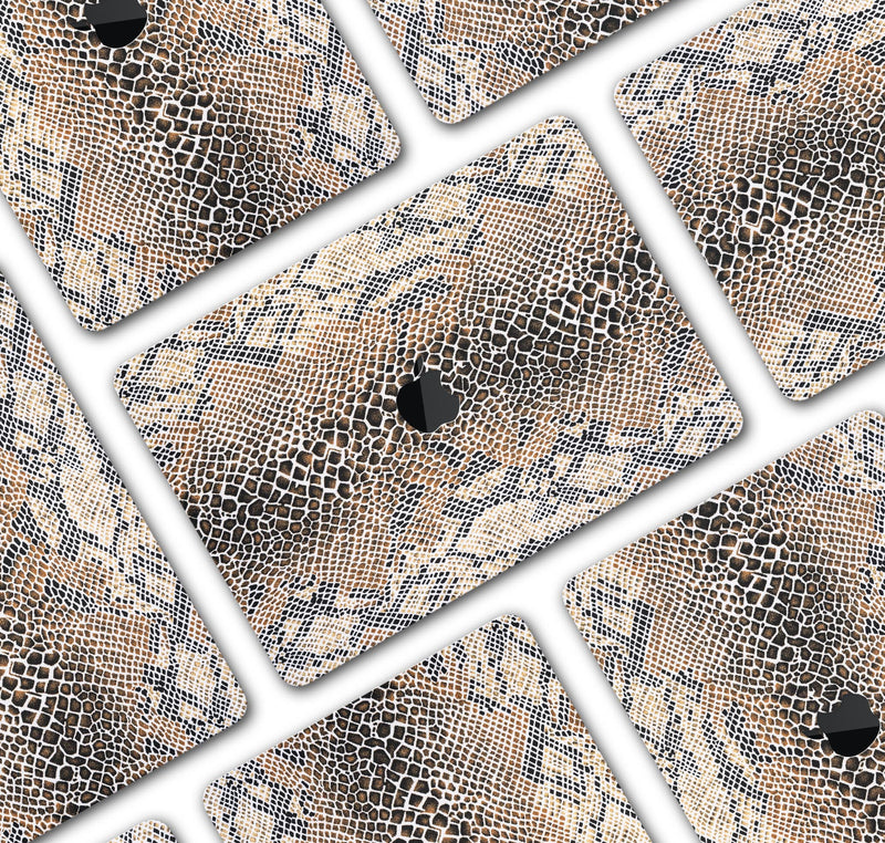 Snake Skin Pattern V2 - Skin Decal Wrap Kit Compatible with the Apple MacBook Pro, Pro with Touch Bar or Air (11", 12", 13", 15" & 16" - All Versions Available)
