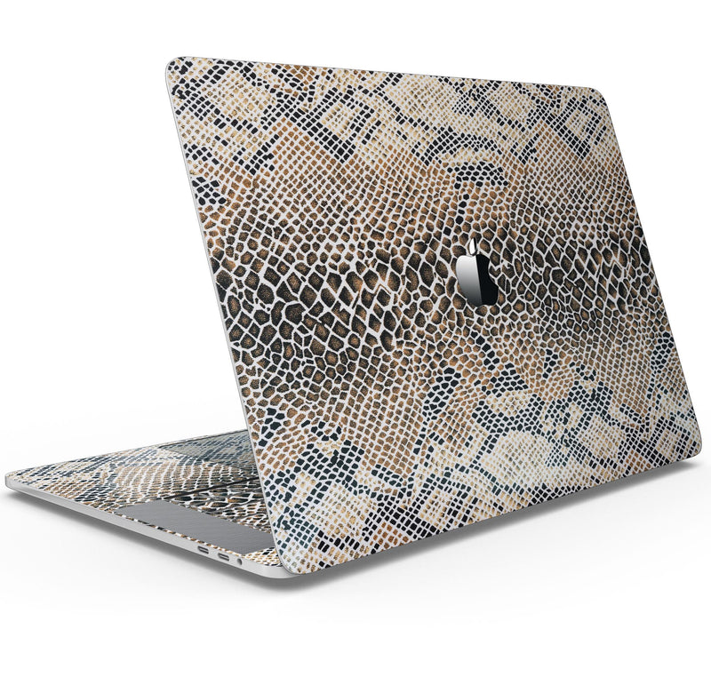 Snake Skin Pattern V2 - Skin Decal Wrap Kit Compatible with the Apple MacBook Pro, Pro with Touch Bar or Air (11", 12", 13", 15" & 16" - All Versions Available)