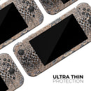 Snake Skin Pattern V2 // Skin Decal Wrap Kit for Nintendo Switch Console & Dock, Joy-Cons, Pro Controller, Lite, 3DS XL, 2DS XL, DSi, or Wii - Vinyl Skin Wrap for Nintendo Switch 2, OLED, Lite, Pro Controller, Wii & Classic Handhelds