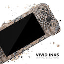 Snake Skin Pattern V2 // Skin Decal Wrap Kit for Nintendo Switch Console & Dock, Joy-Cons, Pro Controller, Lite, 3DS XL, 2DS XL, DSi, or Wii - Vinyl Skin Wrap for Nintendo Switch 2, OLED, Lite, Pro Controller, Wii & Classic Handhelds