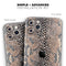 Snake Skin Pattern V2- Skin-Kit compatible with the Apple iPhone 12, 12 Pro Max, 12 Mini, 11 Pro or 11 Pro Max (All iPhones Available)