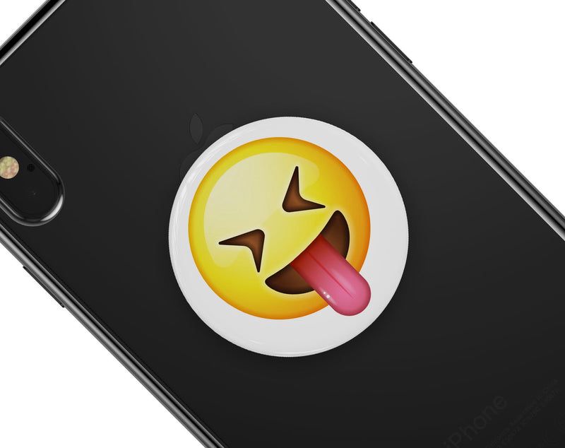 So Funny Emoticon Emoji - Skin Kit for PopSockets and other Smartphone Extendable Grips & Stands