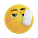 So What Friendly Emoticons// WaterProof Rubber Foam Backed Anti-Slip Mouse Pad for Home Work Office or Gaming Computer Desk