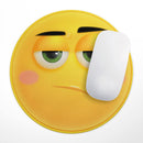 So What Friendly Emoticons// WaterProof Rubber Foam Backed Anti-Slip Mouse Pad for Home Work Office or Gaming Computer Desk