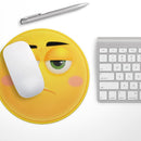 So What Friendly Emoticons// WaterProof Rubber Foam Backed Anti-Slip Mouse Pad for Home Work Office or Gaming Computer Desk