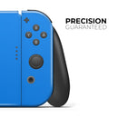 Solid Blue // Skin Decal Wrap Kit for Nintendo Switch Console & Dock, Joy-Cons, Pro Controller, Lite, 3DS XL, 2DS XL, DSi, or Wii - Vinyl Skin Wrap for Nintendo Switch 2, OLED, Lite, Pro Controller, Wii & Classic Handhelds
