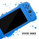 Solid Blue // Skin Decal Wrap Kit for Nintendo Switch Console & Dock, Joy-Cons, Pro Controller, Lite, 3DS XL, 2DS XL, DSi, or Wii - Vinyl Skin Wrap for Nintendo Switch 2, OLED, Lite, Pro Controller, Wii & Classic Handhelds