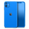 Solid Blue // Skin-Kit compatible with the Apple iPhone 14, 13, 12, 12 Pro Max, 12 Mini, 11 Pro, SE, X/XS + (All iPhones Available)
