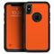 Solid Burnt Orange - Skin Kit for the iPhone OtterBox Cases