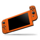 Solid Burnt Orange // Skin Decal Wrap Kit for Nintendo Switch Console & Dock, Joy-Cons, Pro Controller, Lite, 3DS XL, 2DS XL, DSi, or Wii - Vinyl Skin Wrap for Nintendo Switch 2, OLED, Lite, Pro Controller, Wii & Classic Handhelds