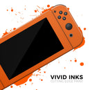 Solid Burnt Orange // Skin Decal Wrap Kit for Nintendo Switch Console & Dock, Joy-Cons, Pro Controller, Lite, 3DS XL, 2DS XL, DSi, or Wii - Vinyl Skin Wrap for Nintendo Switch 2, OLED, Lite, Pro Controller, Wii & Classic Handhelds