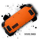 Solid Burnt Orange // Full Body Skin Decal Wrap Kit for the Steam Deck handheld gaming computer