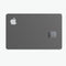 Solid Dark Gray - Premium Protective Decal Skin-Kit for the Apple Credit Card
