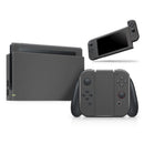 Solid Dark Gray // Skin Decal Wrap Kit for Nintendo Switch Console & Dock, Joy-Cons, Pro Controller, Lite, 3DS XL, 2DS XL, DSi, or Wii - Vinyl Skin Wrap for Nintendo Switch 2, OLED, Lite, Pro Controller, Wii & Classic Handhelds
