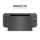 Solid Dark Gray // Skin Decal Wrap Kit for Nintendo Switch Console & Dock, Joy-Cons, Pro Controller, Lite, 3DS XL, 2DS XL, DSi, or Wii - Vinyl Skin Wrap for Nintendo Switch 2, OLED, Lite, Pro Controller, Wii & Classic Handhelds