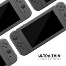 Solid Dark Gray // Skin Decal Wrap Kit for Nintendo Switch Console & Dock, Joy-Cons, Pro Controller, Lite, 3DS XL, 2DS XL, DSi, or Wii - Vinyl Skin Wrap for Nintendo Switch 2, OLED, Lite, Pro Controller, Wii & Classic Handhelds
