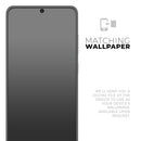 Solid Dark Gray - Premium Vinyl Skin Decal for Samsung Galaxy S25 Ultra, S24, S23, S22 & All Galaxy S Models